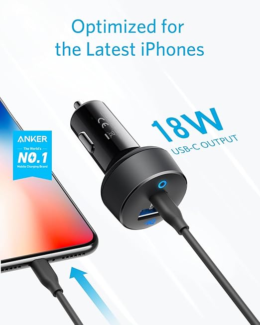 Anker PowerDrive PD+ 35W USB-C Car Charger - Image 2