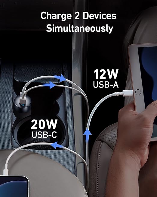 Anker PowerDrive PD+ 35W USB-C Car Charger - Image 3