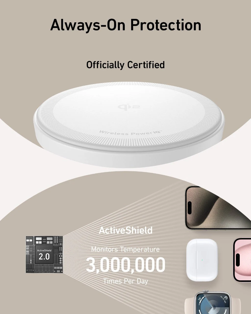 Anker MagGo 3-in-1 MagSafe Wireless Charging Station Qi2 15W - Image 9