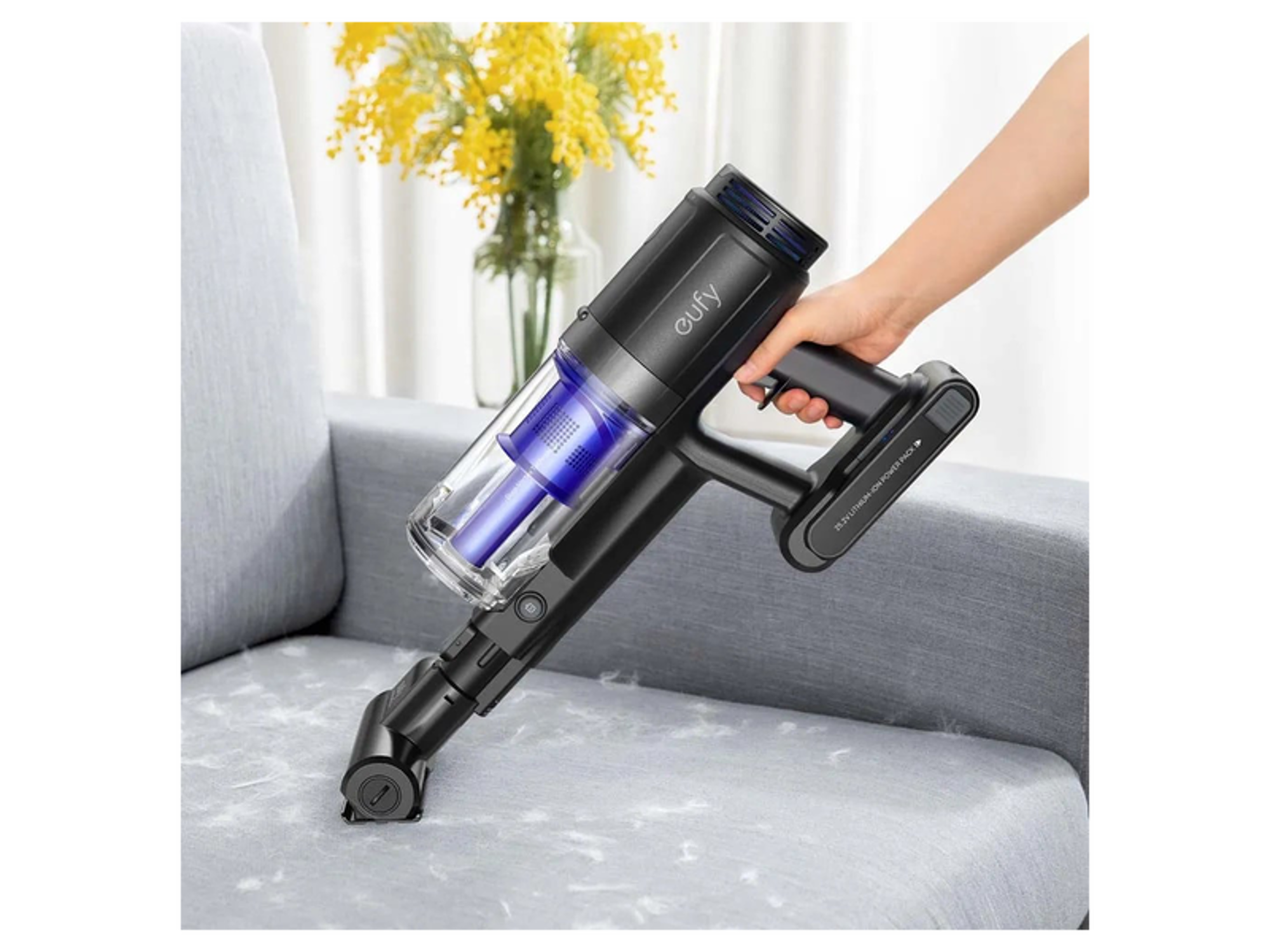 Eufy HomeVac S11 Go – Black | Powerful Cordless Stick Vacuum Cleaner - Image 9