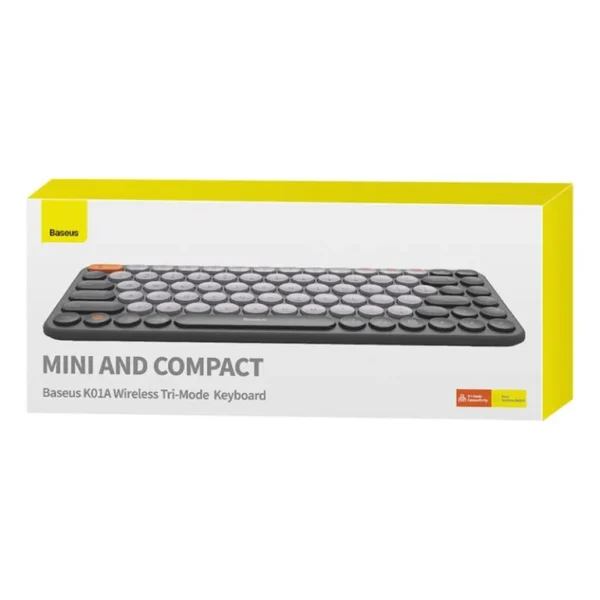 Baseus K01A Wireless Tri-Mode Keyboard highly versatile, compact, and stylish keyboard - Image 2