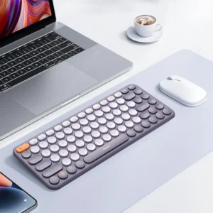 Baseus K01A Wireless Tri-Mode Keyboard highly versatile, compact, and stylish keyboard
