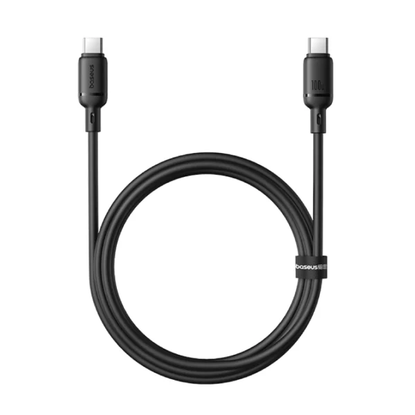 Baseus Silky Series Fast Charging Cable Type-C to Type-C 100W - Image 2