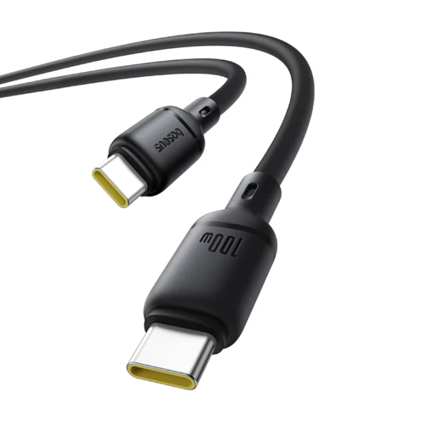 Baseus Silky Series Fast Charging Cable Type-C to Type-C 100W - Image 3