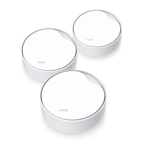 TP-Link Deco X50-PoE (3-Pack) AX3000 Wi-Fi 6 Mesh System with PoE
