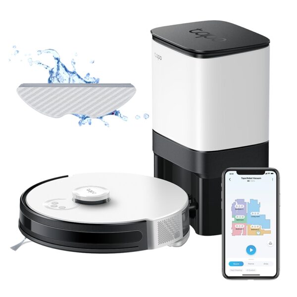 Tapo RV30 Plus – Smart LiDAR Robot Vacuum & Mop - Image 2