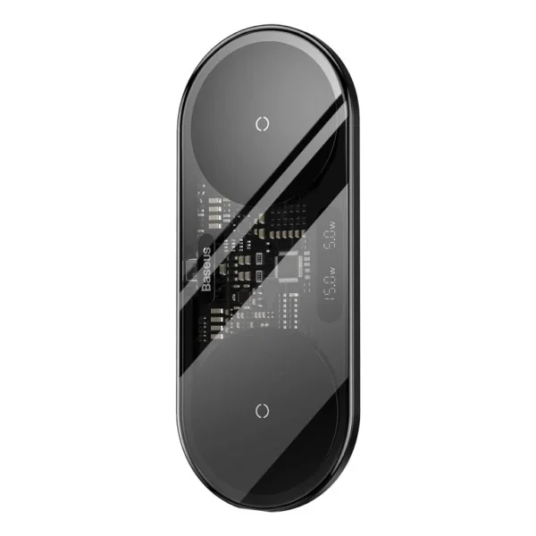Baseus Digital LED Display 2-in-1 Wireless Charger 20W - Image 3