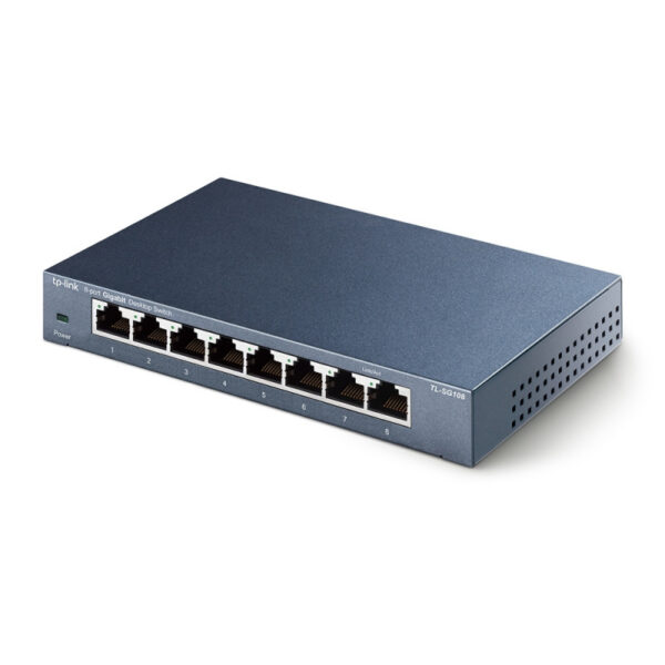 TP-Link TL-SG108 8-Port Gigabit Desktop Switch - Image 2