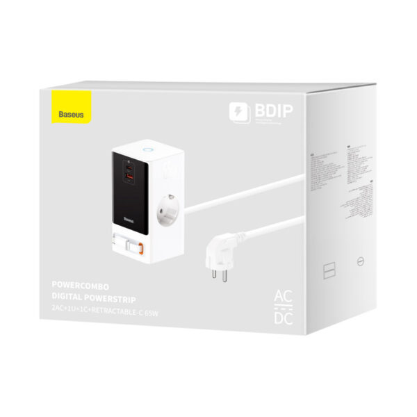 OS-Baseus PowerCombo Digital PowerStrip - Image 3