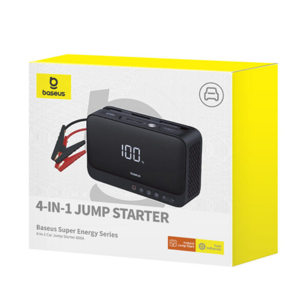 Baseus Super Energy Series 4-in-1 Car Jump Starter 600A - Image 4