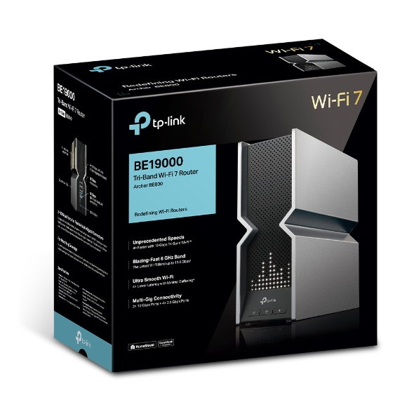 TP-Link Archer BE800 BE19000 Tri-Band Wi-Fi 7 Router - Image 8