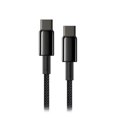 Baseus Tungsten Gold Fast Charging Data Cable Type-C to C (3m) - Image 5