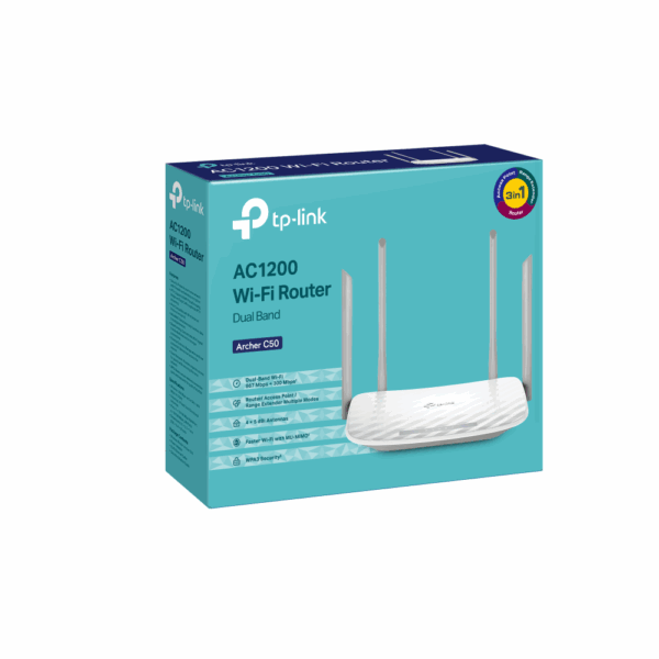TP-Link Archer C50 (AC1200) Wireless Dual Band Router - Image 3