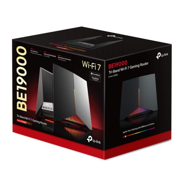 TP-Link Archer GE800 BE19000 Tri-Band Wi-Fi 7 Gaming Router - Image 3