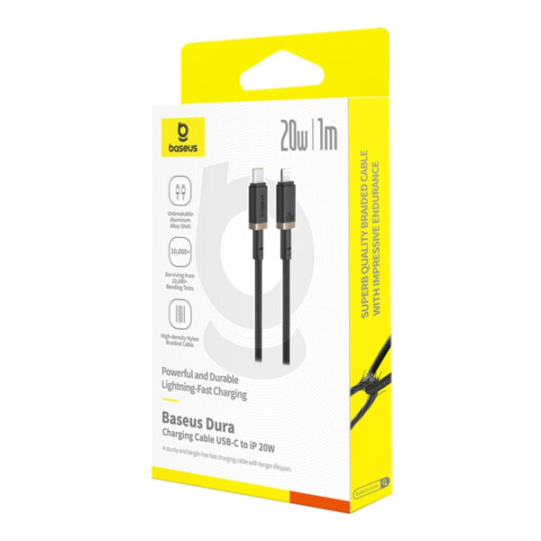 Baseus Durable Series Fast Charging Cable Type-C to iP 20W - Image 4
