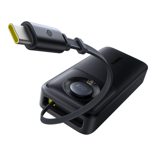 Baseus Free2Pull Power Bank with Retractable Cable 20000mAh 65W - Image 4