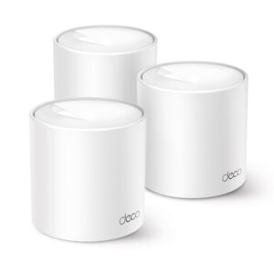 TP-Link Deco X10 (3-Pack) Wi-Fi 6 Mesh System for Whole-Home Coverage
