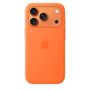Apple Silicone Case for iPhone 17 Pro Orange