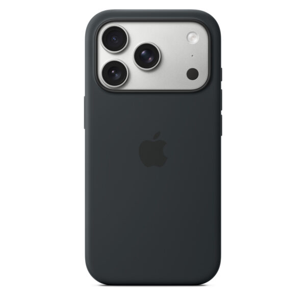 Apple Silicone Case for iPhone 17 Pro Max Black - Image 3