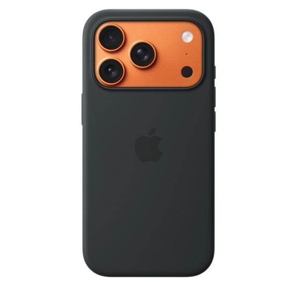 Apple Silicone Case for iPhone 17 Pro Max Black