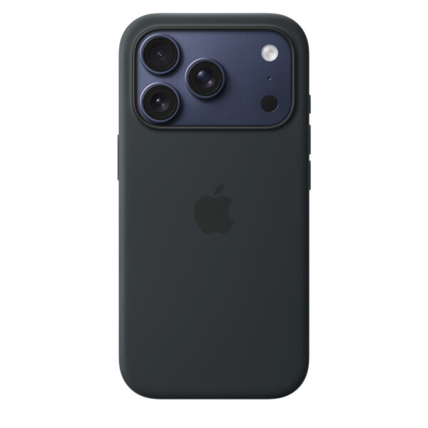 Apple Silicone Case for iPhone 17 Pro Max Black - Image 2