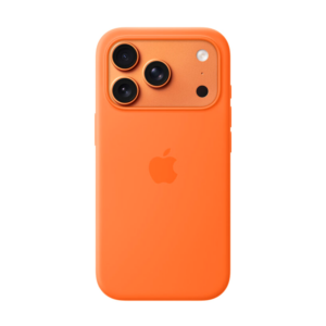 Apple Silicone Case for iPhone 17 Pro Orange