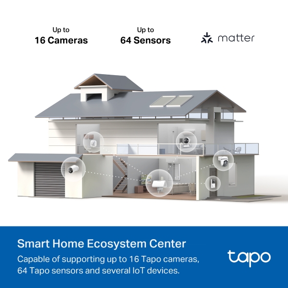 TP-Link Tapo H500 Smart HomeBase for Security Cameras - Image 6