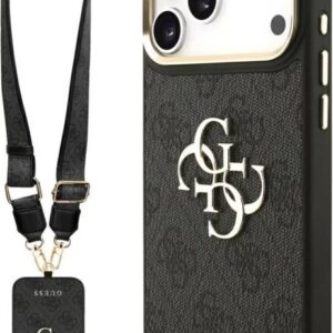 GUESS 4G PU Leather Case Big 4G Logo Strap