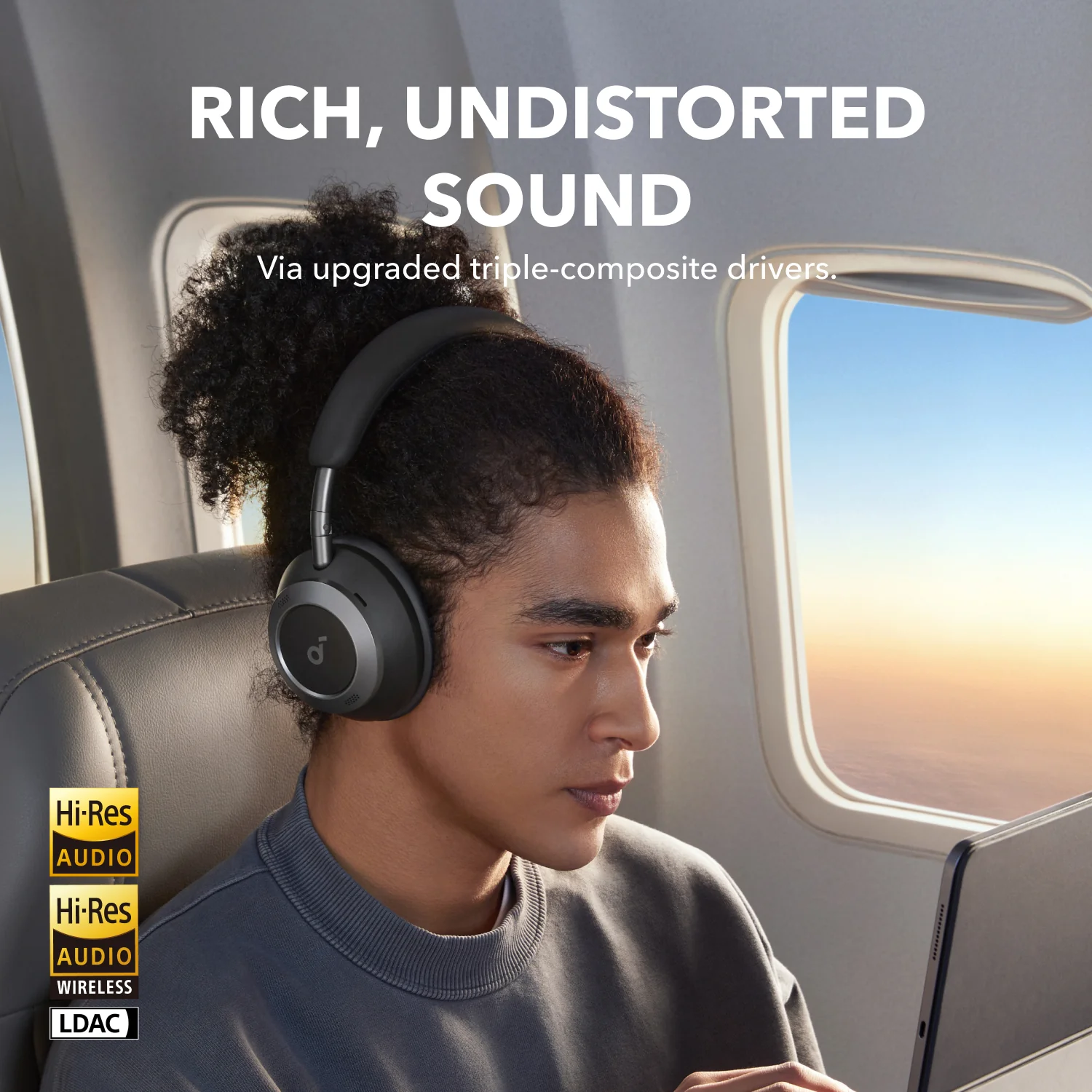 Soundcore Space One Pro Wireless Noise-Canceling Headphones - Image 4