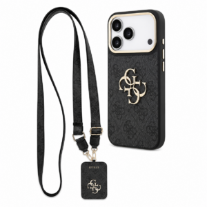 GUESS 4G PU Leather Case Big 4G Logo Strap