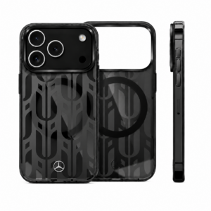 Mercedes MagSafe Frosted IML Case Laurel Black