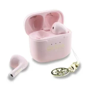 GUESS TWS Glossy Classic Logo Earbuds Charm