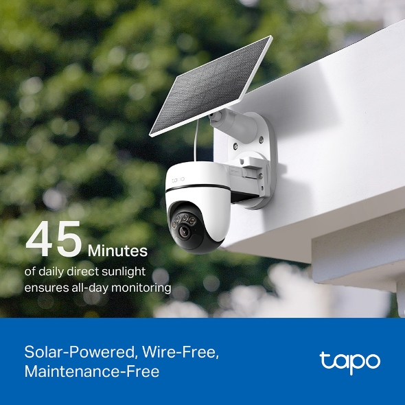 Tapo C610 KIT Solar-Powered 2K Pan/Tilt Camera - Image 6