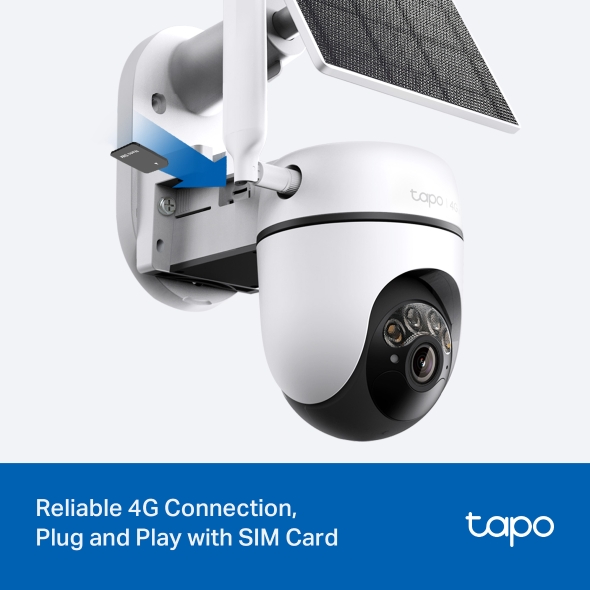 Tapo C615G KIT Solar 4G LTE Pan/Tilt Security Camera - Image 3