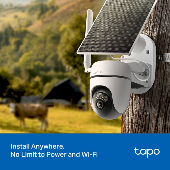 Tapo C615G KIT Solar 4G LTE Pan/Tilt Security Camera - Image 4