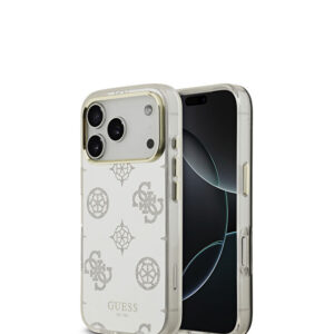 GUESS MagSafe Mirror Case Peony Glitter – Gold