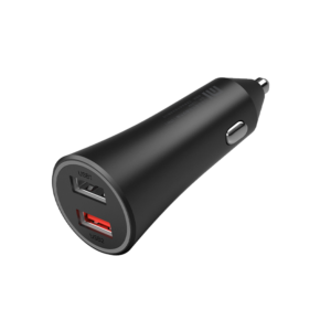 Mi 37W Dual‑Port Car Charger – Fast USB‑A & USB‑C