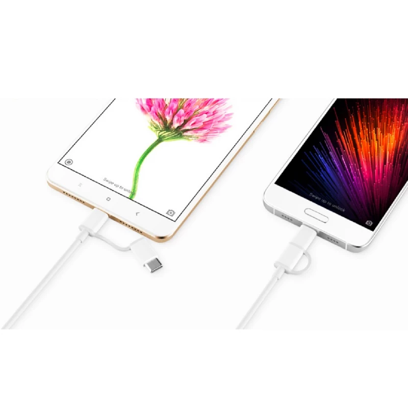 Mi 2‑in‑1 USB Cable (Micro USB → USB‑C) 100 cm - Image 4