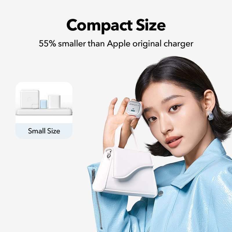 Anker 20W USB-C universal compatibility Fast Charger – Black - Image 4