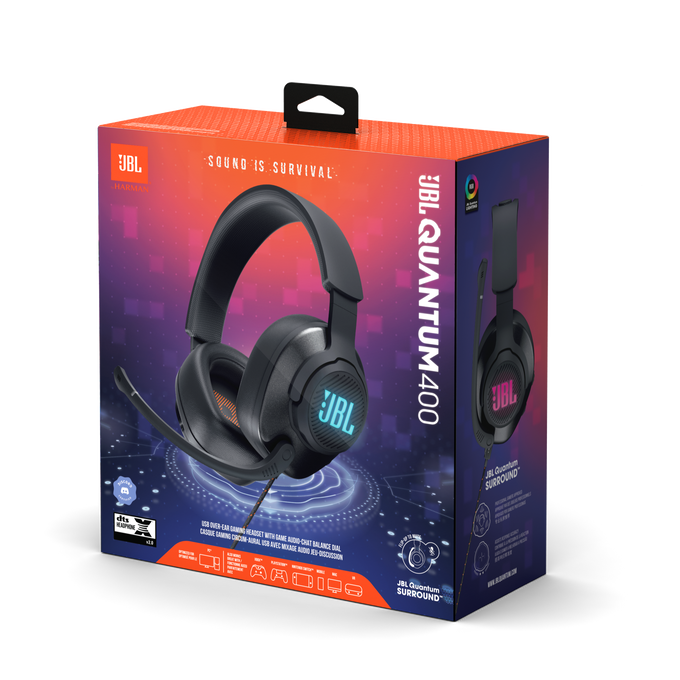 JBLQuantum400Box ImageBlackRight | iService
