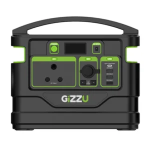 GIZZU 518Wh 500W Power Station – Portable Backup