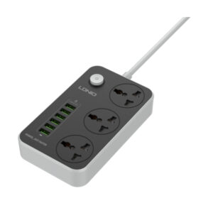 LDNIO SC3604 Power Strip – 3 AC + USB Variants