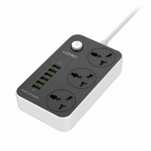 LDNIO SC3604 Power Strip – 3 AC + USB Variants